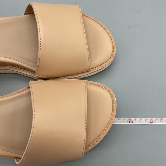 Giani Bernini Women’s Constancia Ankle Strap Wedge Sandals Beige Size 8.5 - Picture 7 of 10